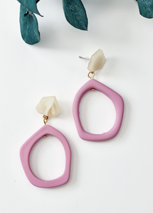 Pink Marble Retro - Resonate Jewelry